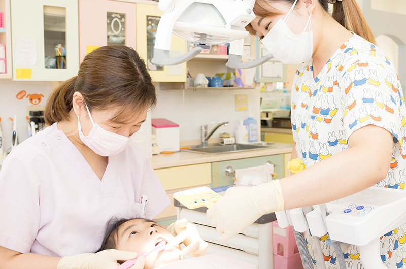 特徴④：歯科衛生士による予防・メンテナンス